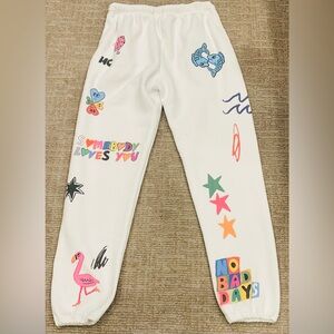 THE MAYFAIR GROUP & I Scream Colour Doodle sweatpants - XS